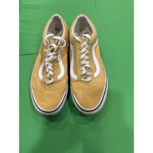 Vans Men/Women's Shoes "Old Skool  Ochre/True White US Men 8.5 US WOMEN 10